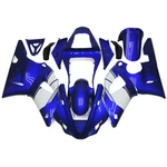 Blue White Fairings For Yamaha YZF-R1 2000 2001 YZF1000 Injection Kit. Fixed Price $335.95.