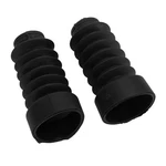2 Pcs Anti-crack Rubber Dust Motorcycle Front Fork Boot Gaiters Black Color. Fixed Price $23.12.