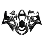 Black White Flame Fairings Kit For 2000-2002 Suzuki GSXR1000 K1 01 Bodywork. Fixed Price $340.95.