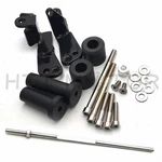 Httmt Black Frame Sliders Crash Protectors For Suzuki Hayabusa Gsxr 1300 99-07. Fixed Price $54.99.