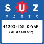 41200-16G40-YAP Suzuki Rail,seat(black) 4120016G40YAP, New Genuine Oem Part. Fixed Price $1052.47.