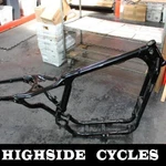 1358 Harley-davidson Sportster Frame Chassis 2009 XL1200L. Fixed Price $650.00.