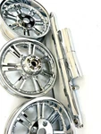 Harley Cvo Glide Wheels Trike Chrome Forks Legs 2009-25 Outright Oem. Fixed Price $2620.00.