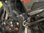 Yamaha 2017-2025 MT-10 Woodcraft Racing Frame Slider Kit With Black Pucks. Fixed Price $75.99.