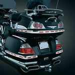 Led Trunk & Saddlebag Molding Set W/red Lens Fit For Honda Goldwing GL1800 01-11. Fixed Price $139.99.