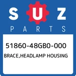 51860-48GB0-000 Suzuki Brace,headlamp Housing 5186048GB0000, New Genuine Oem Par. Fixed Price $179.16.