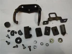KZ750B Twin Misc Seat Hinge Brackets Rubbers + 53009-029. Fixed Price $35.00.