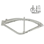 Brushed Alum Gas Frame 3.4L, 135MM Dropout Tank Built-in W/44T Wide Crank. Fixed Price $204.66.