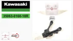 Kawasaki Oem 35063-0160-18R Ninja ZX-6R Front Left Footpeg Shifter Bracket. Fixed Price $138.06.
