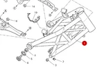 470P1964BT Ducati Monster 2009-2014 696 / 100 Black Steel Frame Assembly. Fixed Price $1899.99.