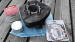1978-79 Honda CR250 Cylinder, Piston, Gaskets Kit! Ahmra Vintage 12100-430-000. Fixed Price $449.95.