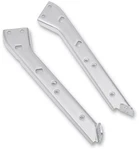 Chrome Saddlebag Rail Support Bracket Right Side Only Drag Specialties 1413-0012. Fixed Price $78.39.