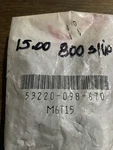 Honda Genuine Thread, Steering Head Top 53220-098-670. Fixed Price $15.00.