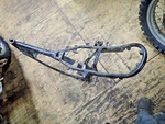 1972 Suzuki Main Frame Chassis Bare Only. Fixed Price $129.99.