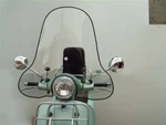 Cuppini, Windscreen (large); Vespa Gt/lx/gts Scooter Part. Fixed Price $259.99.