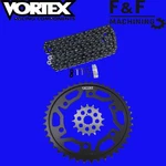 2001-2003 Gsxr 600 Vortex Hyperfast 520 Black Chain And Sprocket Holeshot Kit. Fixed Price $234.95.