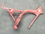 1983-84 Honda XR100A Frame Flash Red #50100-KA9-680ZA. Fixed Price $140.00.