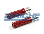 Ducati 900 Ss Sl 1993 Front Or Rear Red Round Billet Race Foot Pegs. Fixed Price $28.95.