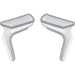 Kuryakyn 9344 Legacy Mid-frame Accents, Chrome. Fixed Price $52.99.