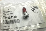 Ducati Screw (red) Part Number - 77110411A. Fixed Price $26.08.