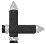 Avon Chrome 1.375IN Memory Foam Spike Grip Cable Throttle Fat Boy 1990-2015. Fixed Price $85.39.