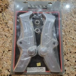 Harley Davidson 1988+ Softail With Shotgun Pipes Swingarm Boomerang Covers 8187. Fixed Price $99.00.