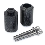 Carbon Fiber Frame Slider Crash Protector For Yamaha FZS600 FZ6N Fazer. Fixed Price $17.99.