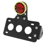 Black Brass Axle License Plate Holder For Harley Sportster Chopper Bobber 13136. Fixed Price $83.92.