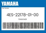 Yamaha Genuine Tensioner 4ES-22178-01-00. Fixed Price $11.29.