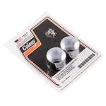 #2519-2 Front Axle Smooth Covers 1991-03 Hd Dyna 1988-07 Sportster Chrome Colony. Fixed Price $27.50.