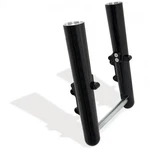 Arlen Ness Hot Fork Legs Lower Sliders Dual Disc Smooth Black Harley 14-UP Flh. Fixed Price $764.95.