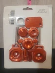Cnc Bling Billet Kit Reservoir Cover Axle Blocks For Ktm 300 Xcw 2006-2021. Fixed Price $30.00.