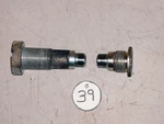 1983-86 Honda VT500C Shadow 1983-84 VT500FT Ascot Swingarm Pivot Bolts. Fixed Price $17.85.