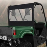 Zidiyoruo Soft Rear Customized For Rhino Windshield, Black. Fixed Price $40.06.