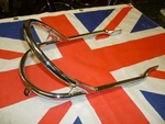 Triumph Bonneville T120 TR6 650 Twins Grab Rail 83-1571 1968-70 Chrome Uk Made.. Fixed Price $165.71.