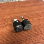 Yamaha 2008-2024 YZF-R6 Woodcraft Racing Frame Sliders Kit With Black Pucks. Fixed Price $40.00.