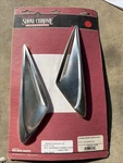 Show Chrome Windshield Garnish Vent Accents 52-796 2012-2017 GL1800. Fixed Price $28.00.