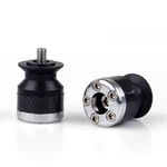 Universal Motorcycle Cnc Carbon Fiber 8MM Swingarm Sliders Spools Silver Ue. Fixed Price $17.72.