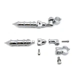 Highway Foot Pegs 1/4" Engine Guard Mount Clamp 3" Fit For Harley Touring Dyna. Fixed Price $71.27.