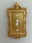Ornate Light Switch Cover Fancy Funny Plate Wall 3D Printed. Fixed Price $12.00.