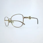 Versace 1214 1004 Bronze Gold Medusa Oval Eyeglasses Frames 52-16-135 Italy. Fixed Price $161.99.