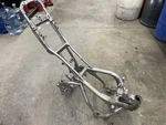 2008 Kawasaki Ninja 650 Frame, Chassis, Slvg #5126. Fixed Price $400.00.