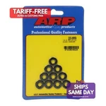 Arp 200-8669, Set Of 10 Black Chromoly 1/4 Id X .550 Od Washers No-chamfer. Fixed Price $26.80.