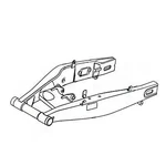 Yamaha Rear Arm Comp. 1WD-F2110-00-00 Oem New. Fixed Price $208.05.