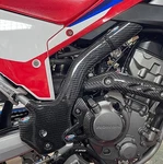 Carbon Frame Guard Protectors Tall Honda CRF300L + Rally 2021-2026. Fixed Price $133.23.