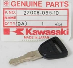 Nos Genuine Kawasaki Factory Cut # 910 Key Original Oem 27008-042-86 New Part. Fixed Price $60.04.
