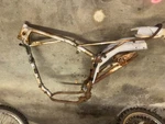 75,76 Husqvarna 125,175,250,360 Frame And Swingarm. Fixed Price $155.00.