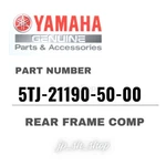 Yamaha Genuine Oem Parts Rear Frame Comp 5TJ-21190-50-00 For WR250F. Fixed Price $656.77.