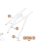 Ktm Sx 85 Husqvarna Tc Subframe New 13-17 47103002000. Fixed Price $173.21.