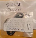**buy Oem** Ducati Nos Side Stand Plate 037012510 (S-2127). Fixed Price $9.85.